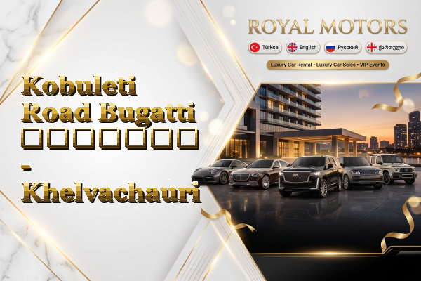 Kobuleti Road Bugatti გაყიდვა - Khelvachauri