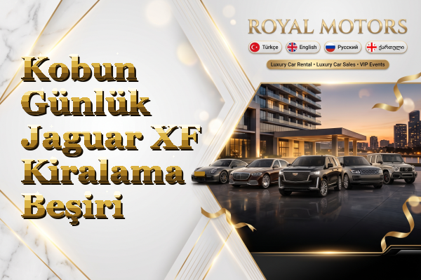 Kobun Günlük Jaguar XF Kiralama - Beşiri