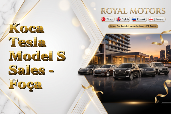 Koca Tesla Model S Sales - Foça