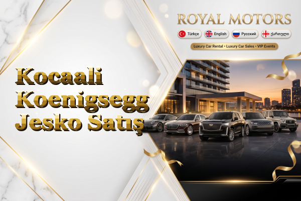 Kocaali Koenigsegg Jesko Satış