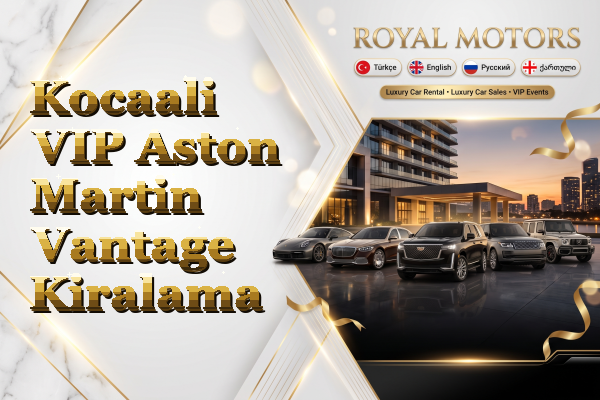 Kocaali VIP Aston Martin Vantage Kiralama