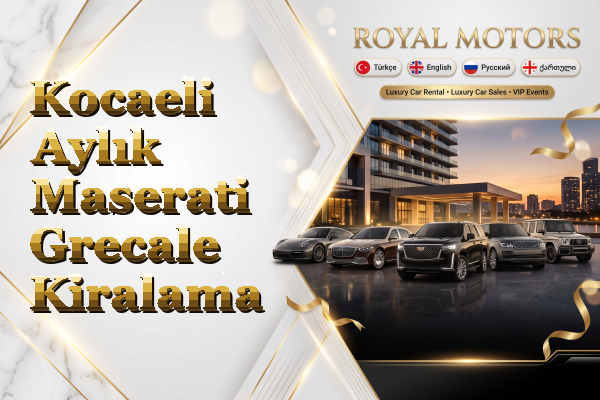 Kocaeli Aylık Maserati Grecale Kiralama