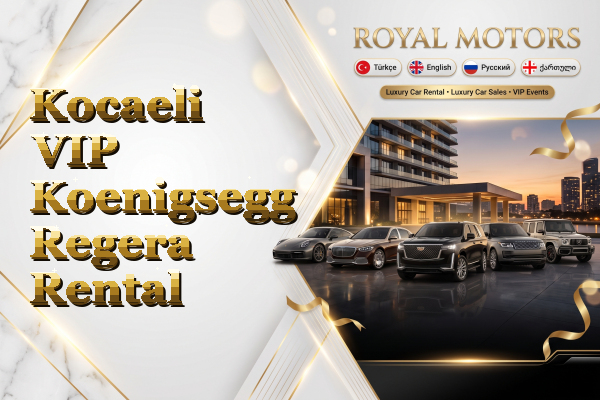 Kocaeli VIP Koenigsegg Regera Rental