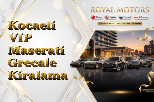 Kocaeli VIP Maserati Grecale Kiralama
