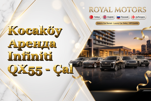 Kocaköy Аренда Infiniti QX55 - Çal