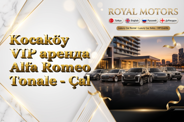 Kocaköy VIP аренда Alfa Romeo Tonale - Çal