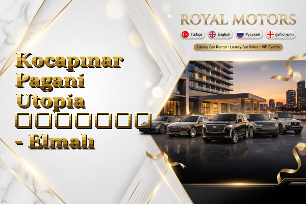Kocapınar Pagani Utopia გაყიდვა - Elmalı