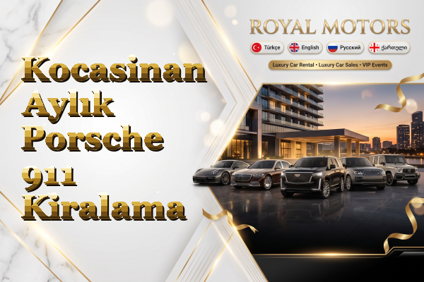 Kocasinan Aylık Porsche 911 Kiralama