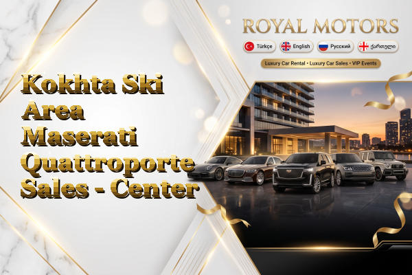 Kokhta Ski Area Maserati Quattroporte Sales - Center