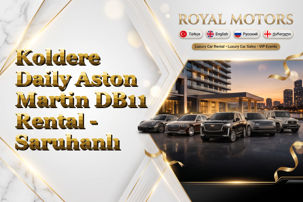 Koldere Daily Aston Martin DB11 Rental - Saruhanlı