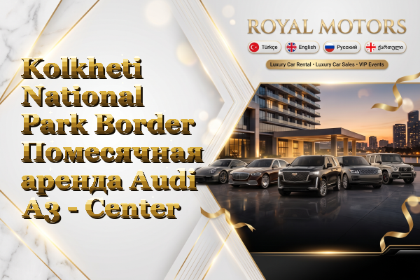 Kolkheti National Park Border Помесячная аренда Audi A3 - Center