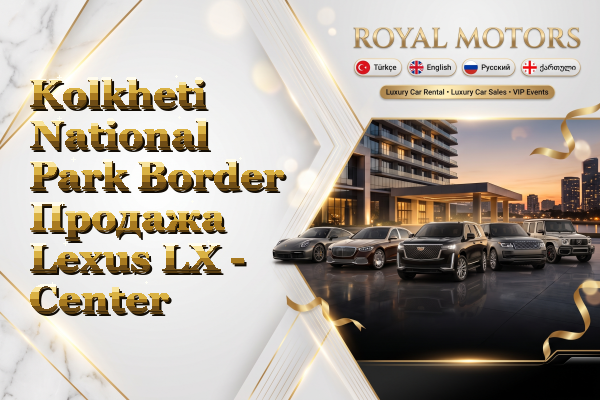 Kolkheti National Park Border Продажа Lexus LX - Center