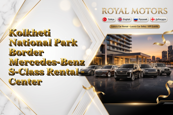 Kolkheti National Park Border Mercedes-Benz S-Class Rental - Center