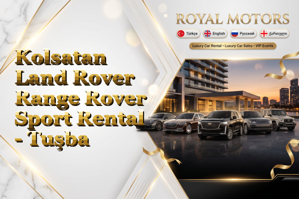 Kolsatan Land Rover Range Rover Sport Rental - Tuşba