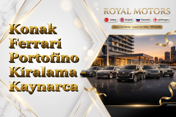 Konak Ferrari Portofino Kiralama - Kaynarca