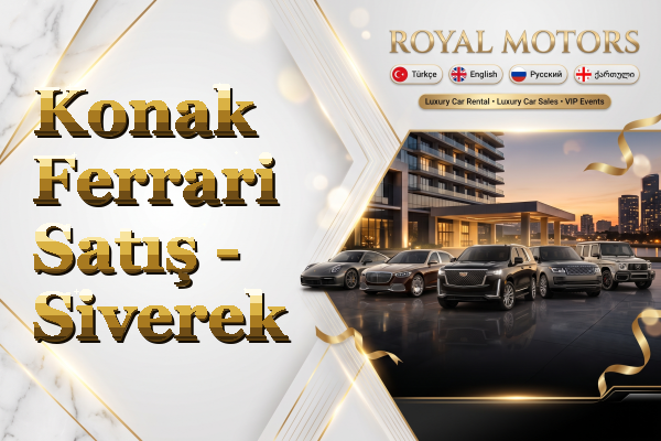 Konak Ferrari Satış - Siverek