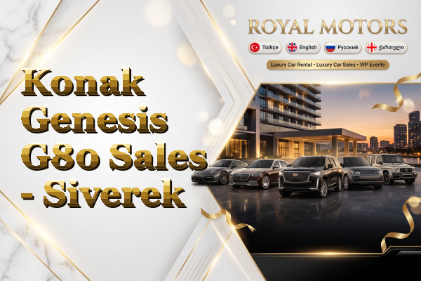Konak Genesis G80 Sales - Siverek
