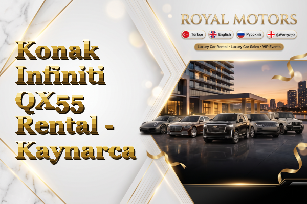 Konak Infiniti QX55 Rental - Kaynarca