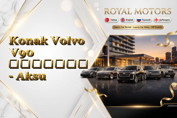 Konak Volvo V90 გაყიდვა - Aksu