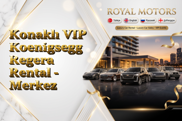 Konaklı VIP Koenigsegg Regera Rental - Merkez
