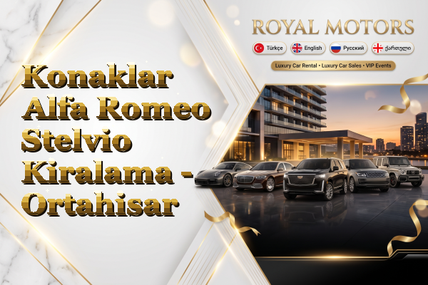 Konaklar Alfa Romeo Stelvio Kiralama - Ortahisar
