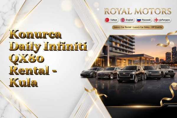 Konurca Daily Infiniti QX80 Rental - Kula