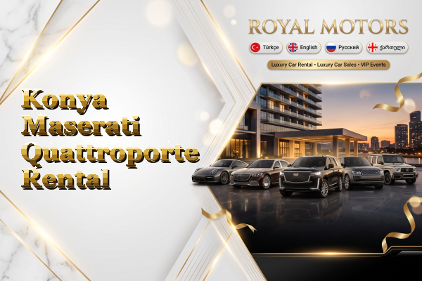 Konya Maserati Quattroporte Rental
