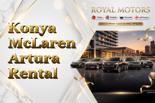 Konya McLaren Artura Rental
