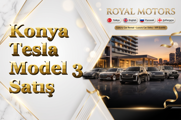 Konya Tesla Model 3 Satış