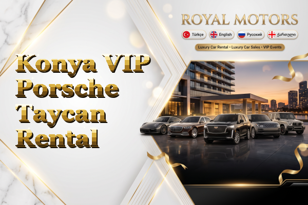 Konya VIP Porsche Taycan Rental