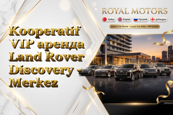 Kooperatif VIP аренда Land Rover Discovery - Merkez