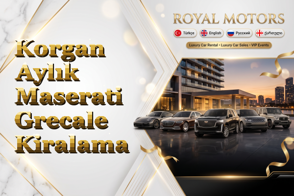 Korgan Aylık Maserati Grecale Kiralama