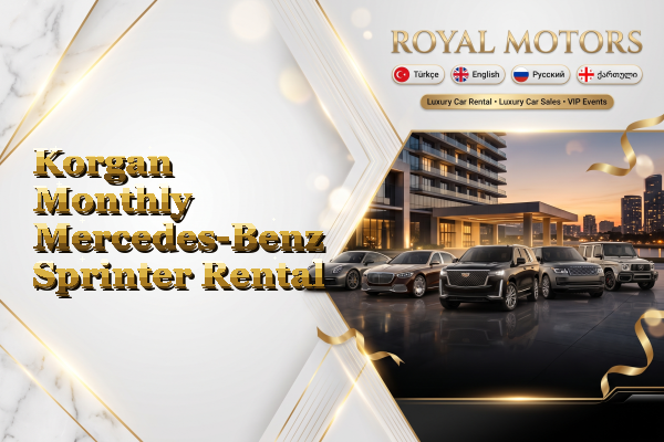 Korgan Monthly Mercedes-Benz Sprinter Rental