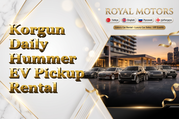 Korgun Daily Hummer EV Pickup Rental