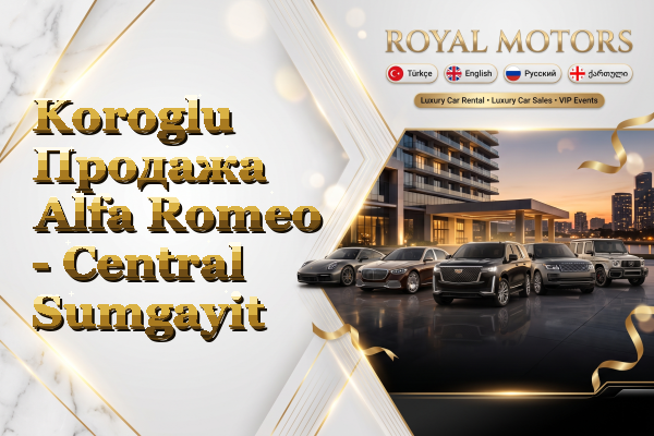 Koroglu Продажа Alfa Romeo - Central Sumgayit