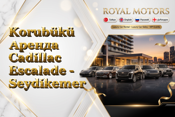 Korubükü Аренда Cadillac Escalade - Seydikemer