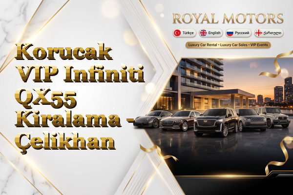 Korucak VIP Infiniti QX55 Kiralama - Çelikhan