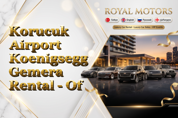 Korucuk Airport Koenigsegg Gemera Rental - Of