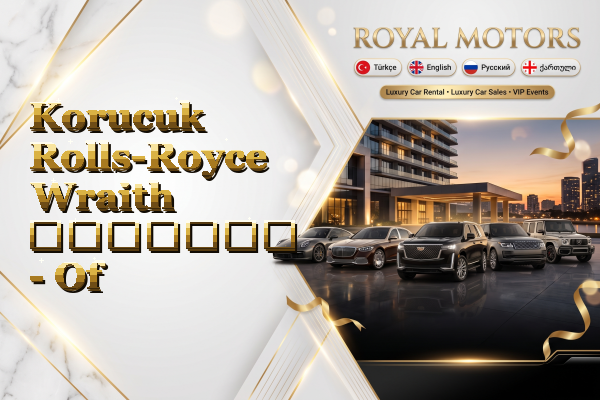 Korucuk Rolls-Royce Wraith გაყიდვა - Of