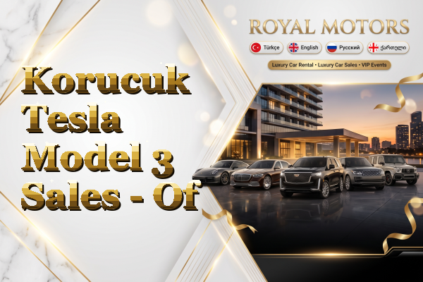 Korucuk Tesla Model 3 Sales - Of