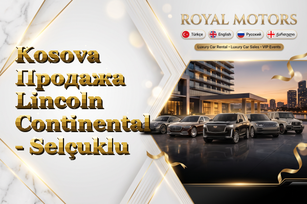 Kosova Продажа Lincoln Continental - Selçuklu