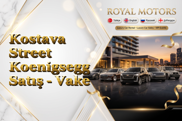 Kostava Street Koenigsegg Satış - Vake