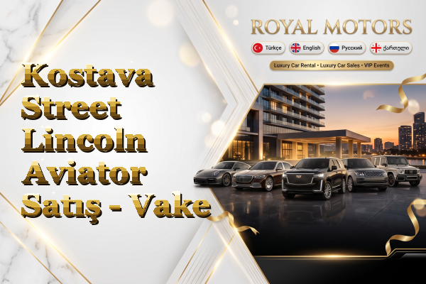 Kostava Street Lincoln Aviator Satış - Vake
