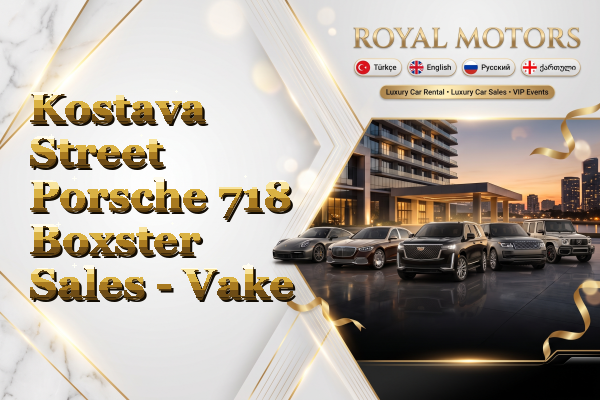 Kostava Street Porsche 718 Boxster Sales - Vake