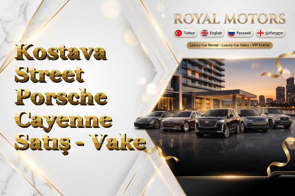 Kostava Street Porsche Cayenne Satış - Vake