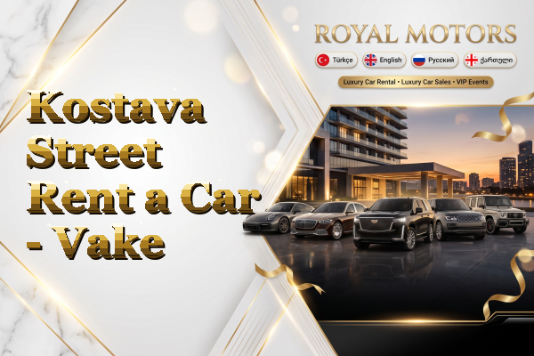 Kostava Street Rent a Car - Vake