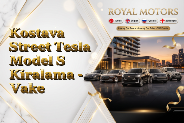 Kostava Street Tesla Model S Kiralama - Vake