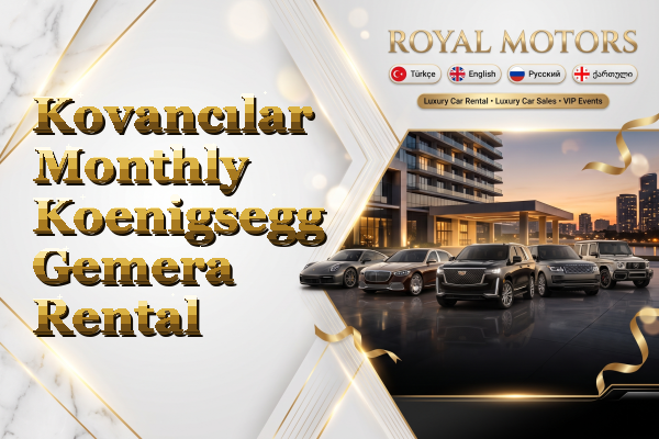 Kovancılar Monthly Koenigsegg Gemera Rental