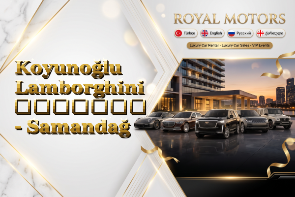 Koyunoğlu Lamborghini გაყიდვა - Samandağ