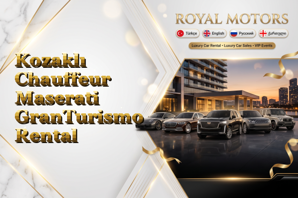 Kozaklı Chauffeur Maserati GranTurismo Rental